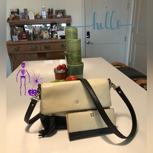 Kate Spade dual package Black & Beige leather combo. So wonderful!
